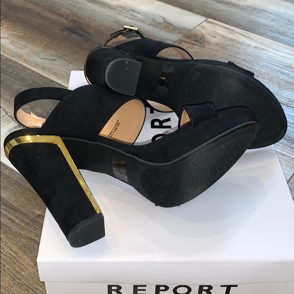 Woman’s Report Black Sandal - Picture 3 of 8